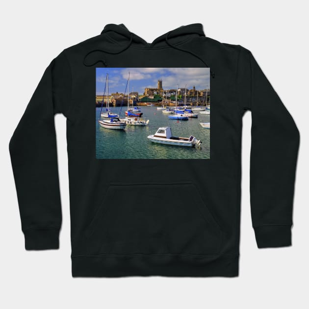 Penzance Harbour Hoodie by galpinimages